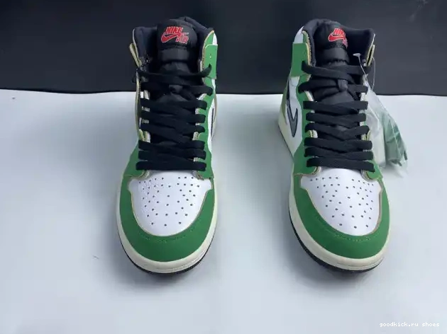 Cheap DB4612-300 Lucky Air High Retro Jordan 1 Green 0607